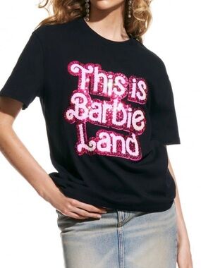 NWT Zara Barbie Sequence Knit Shirt